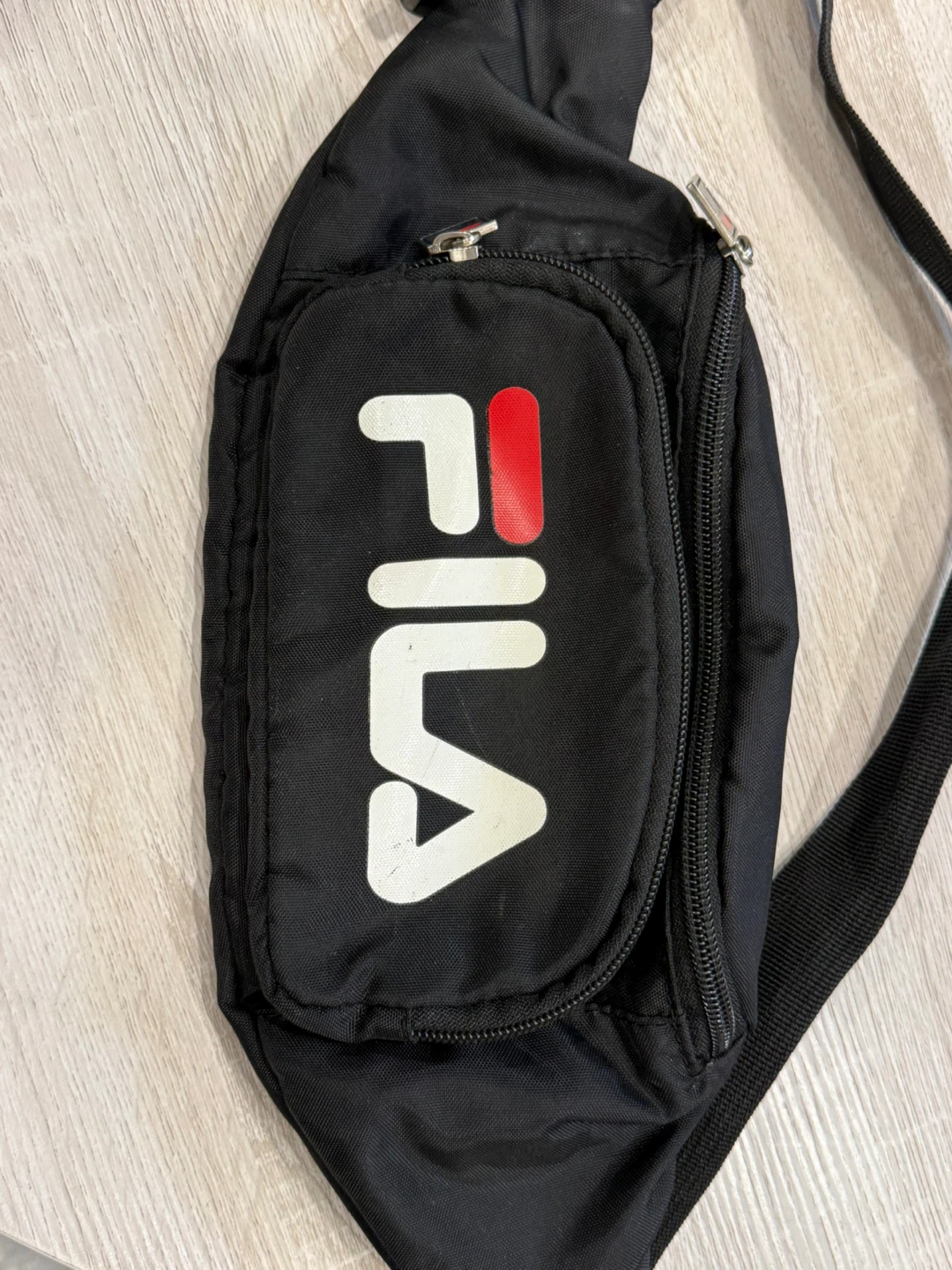 Fila Black Fanny Pack Waist Bag