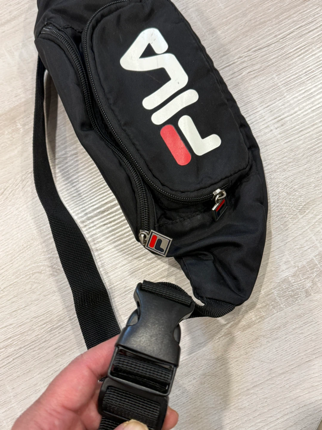 Fila Black Fanny Pack Waist Bag - photo 3