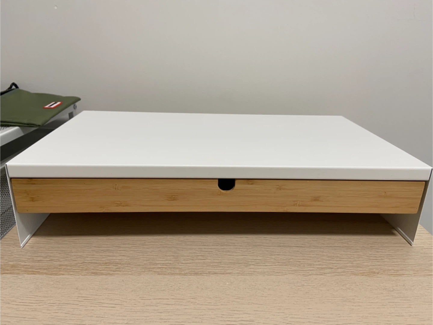 Monitor stand with drawer