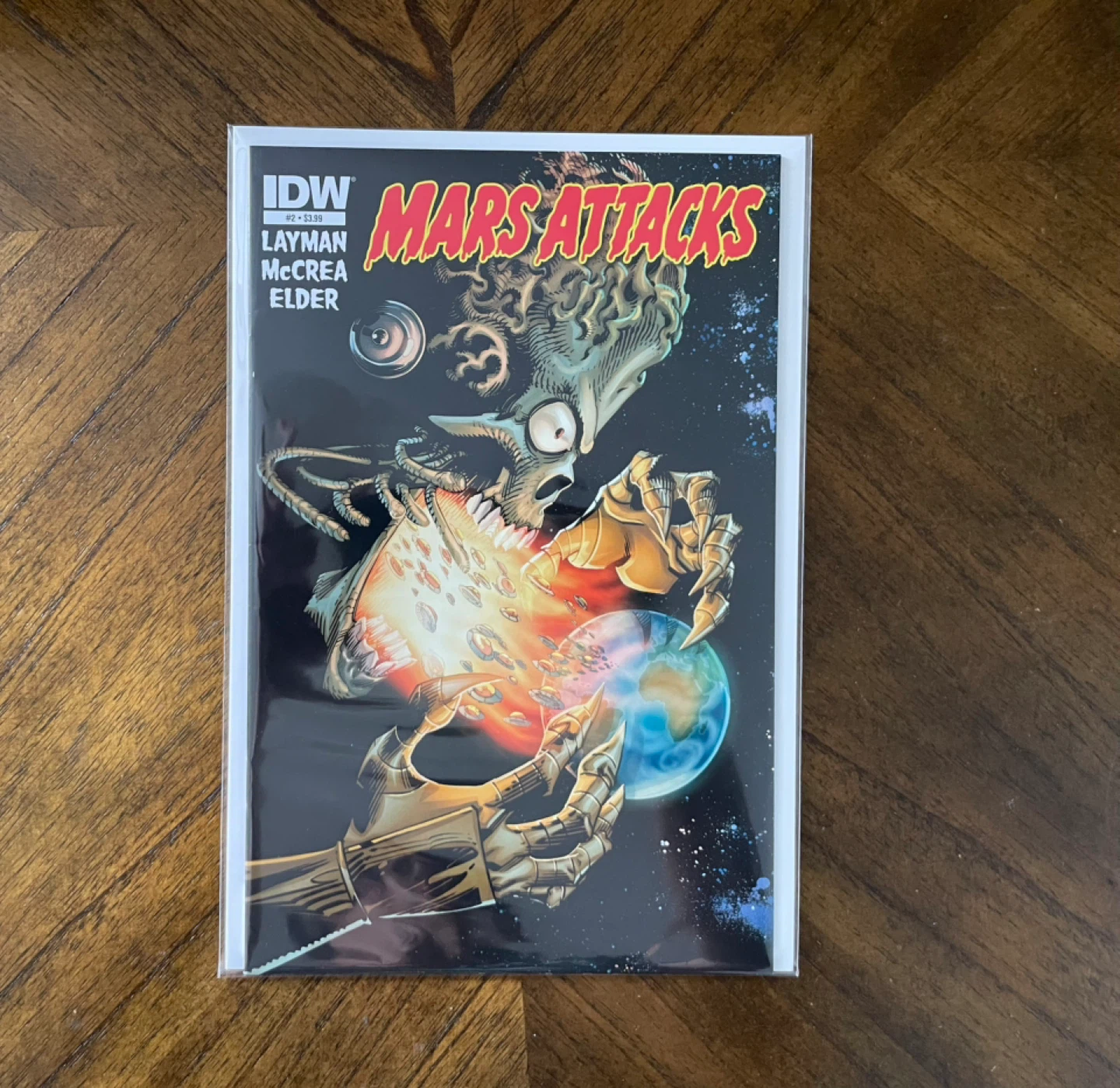 Mars Attacks Comics Lot IDW Layman McCrea Elder - photo 3