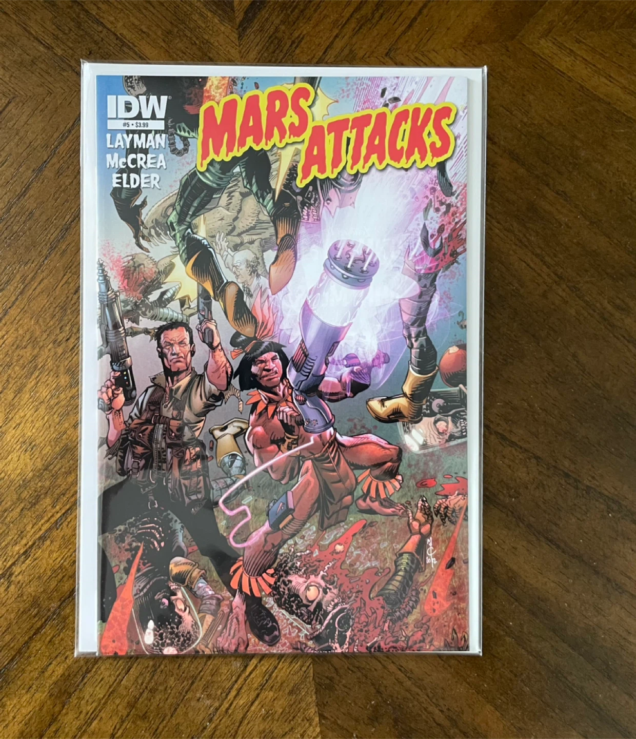 Mars Attacks Comics Lot IDW Layman McCrea Elder - photo 2