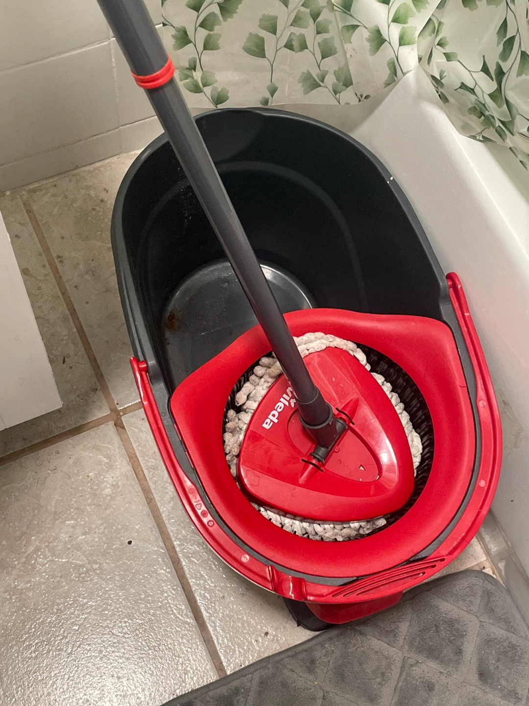 Vileda Spin & Sparkle Mop and Bucket Set