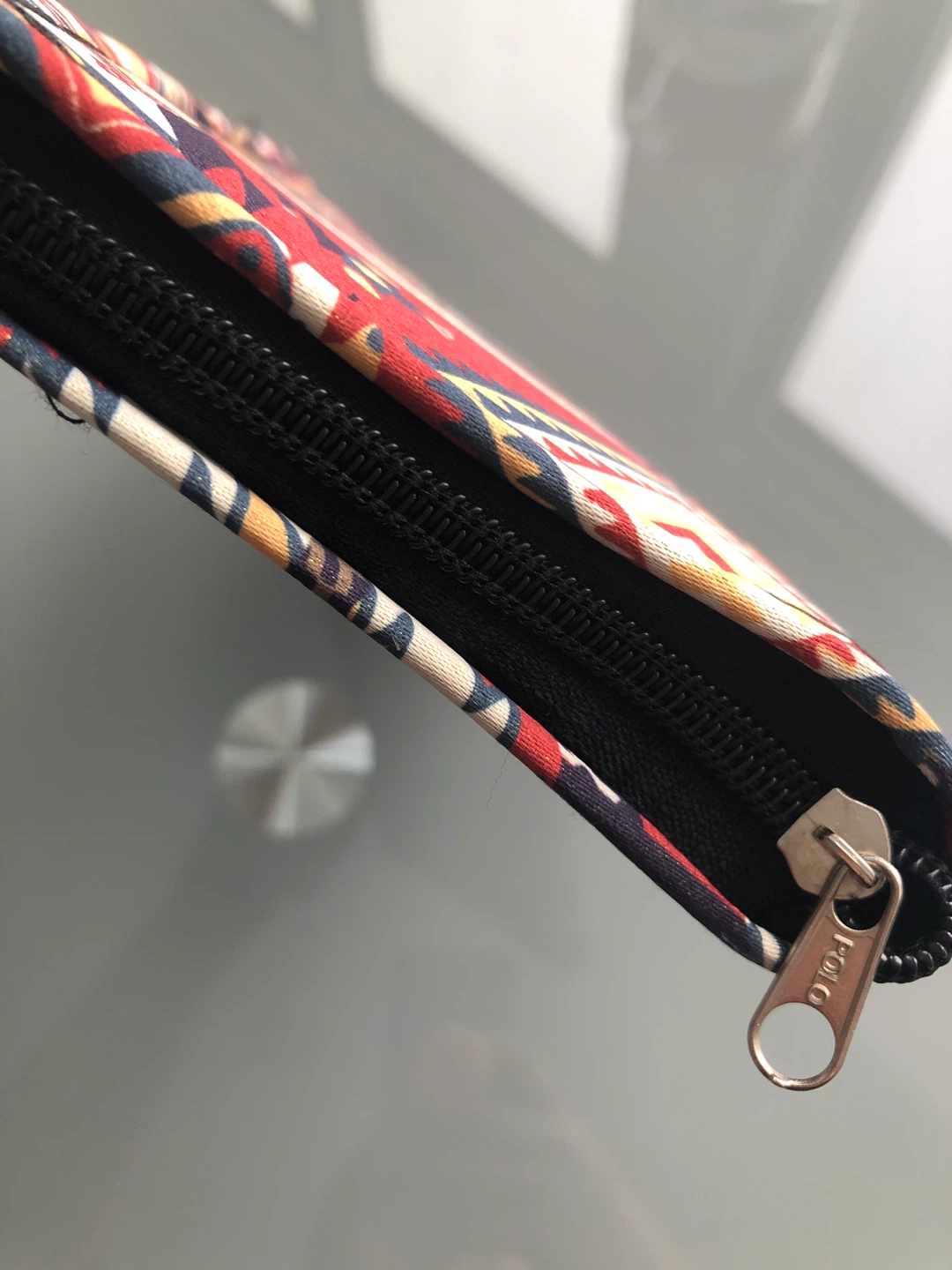 Silk Fabric Wallet with Southwestern Pattern🥕 - photo 3