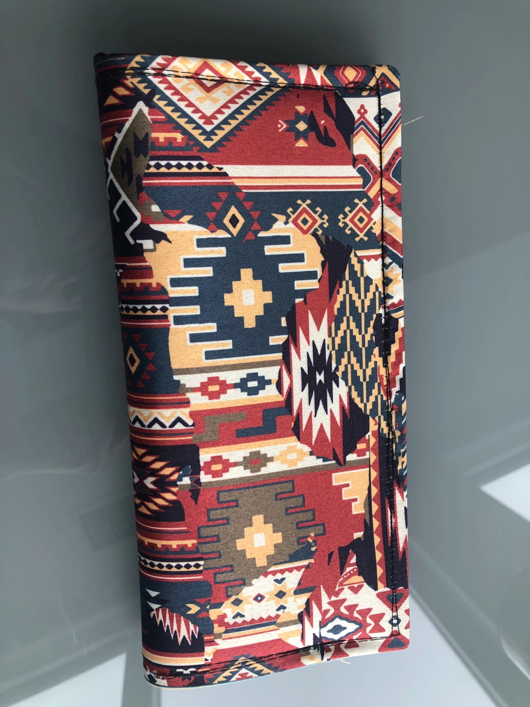 Silk Fabric Wallet with Southwestern Pattern🥕