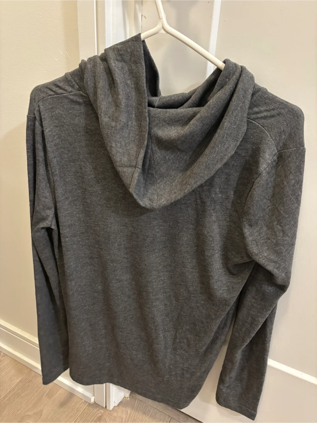 GAP Grey Cowl Neck Long Sleeve Shirt - photo 3