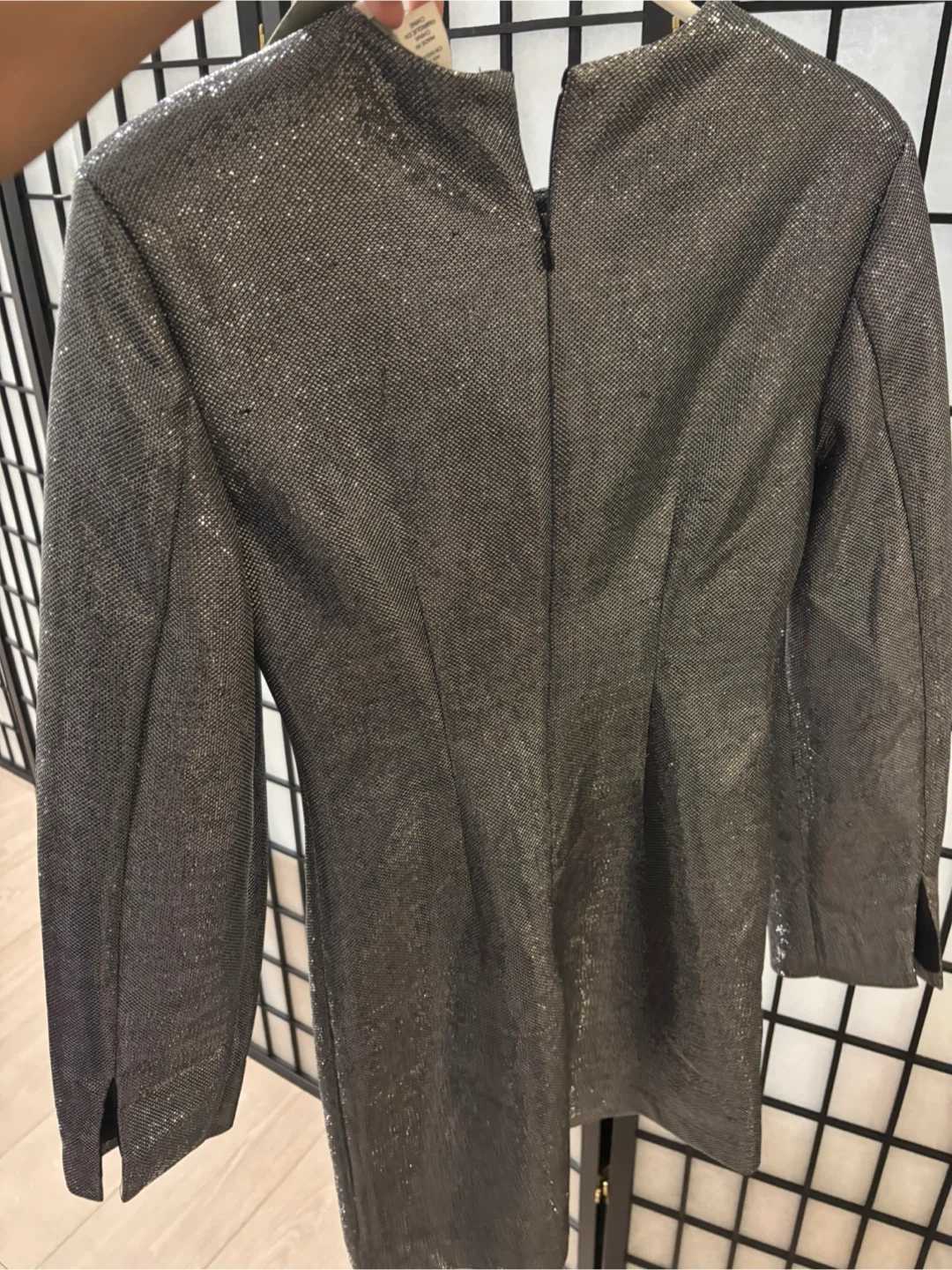 H&M Sequin Long Sleeve Mini Dress - photo 4