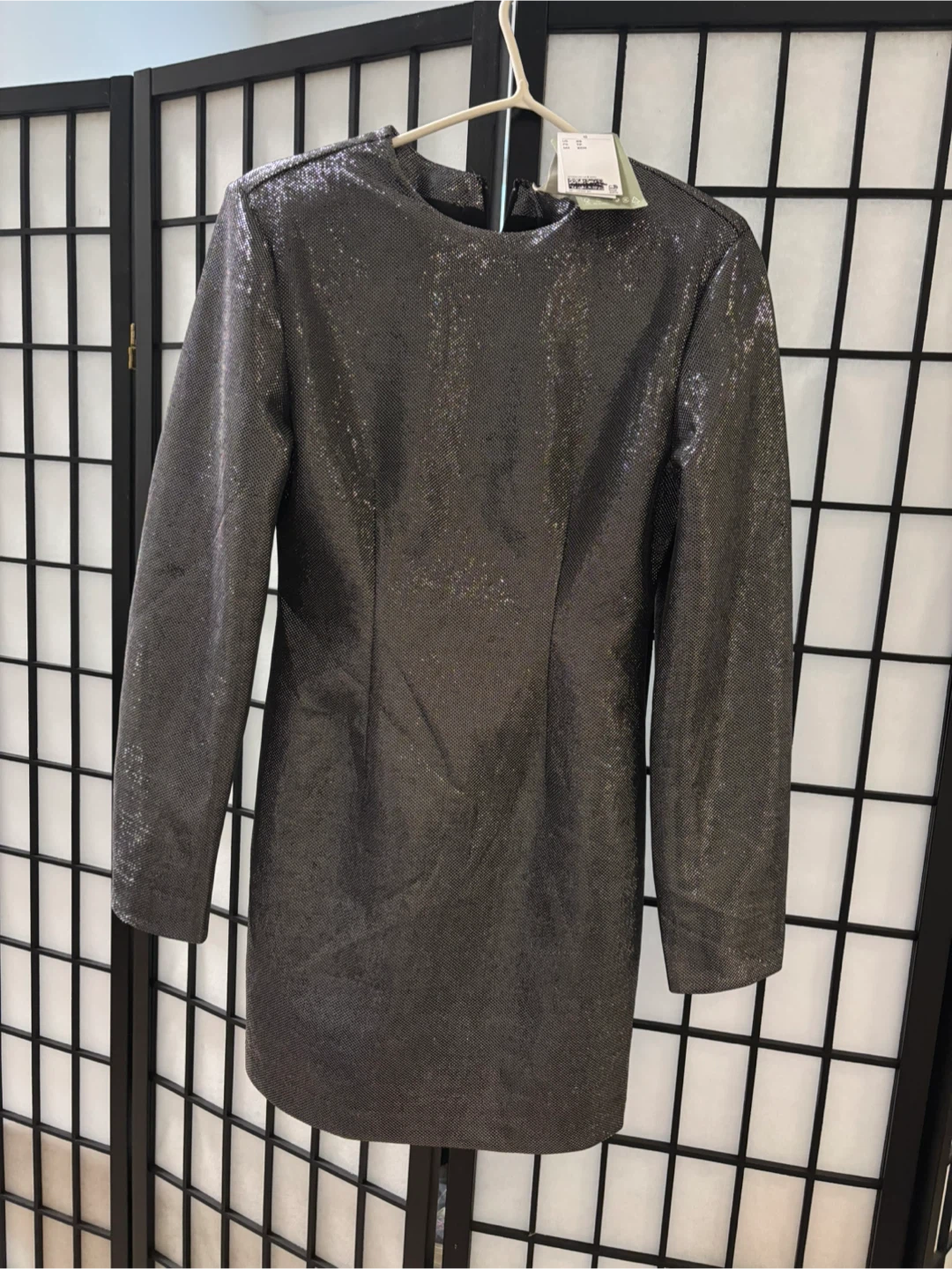 H&M Sequin Long Sleeve Mini Dress - photo 3