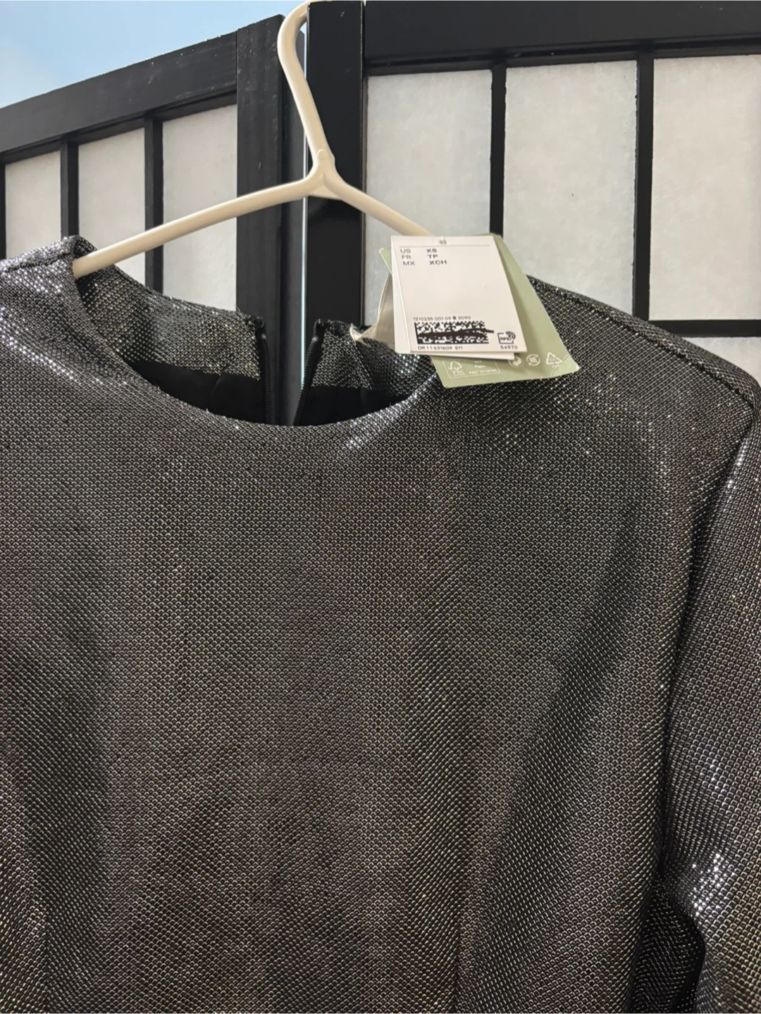 H&M Sequin Long Sleeve Mini Dress - photo 2