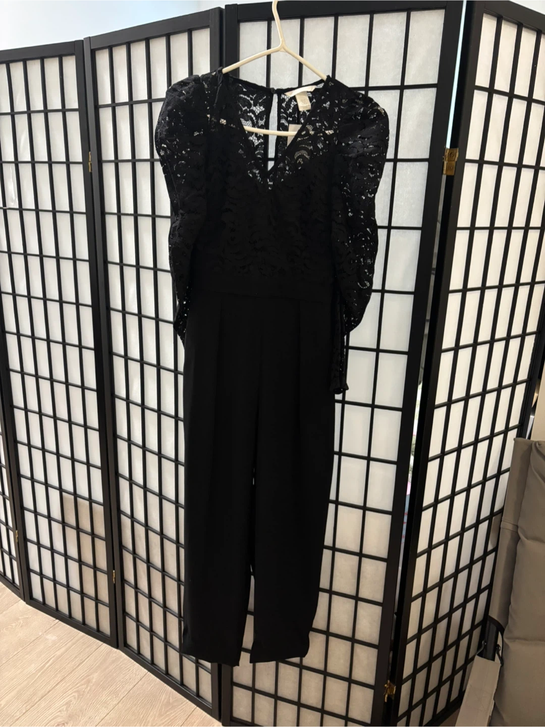 Black Lace Jumpsuit - photo 3