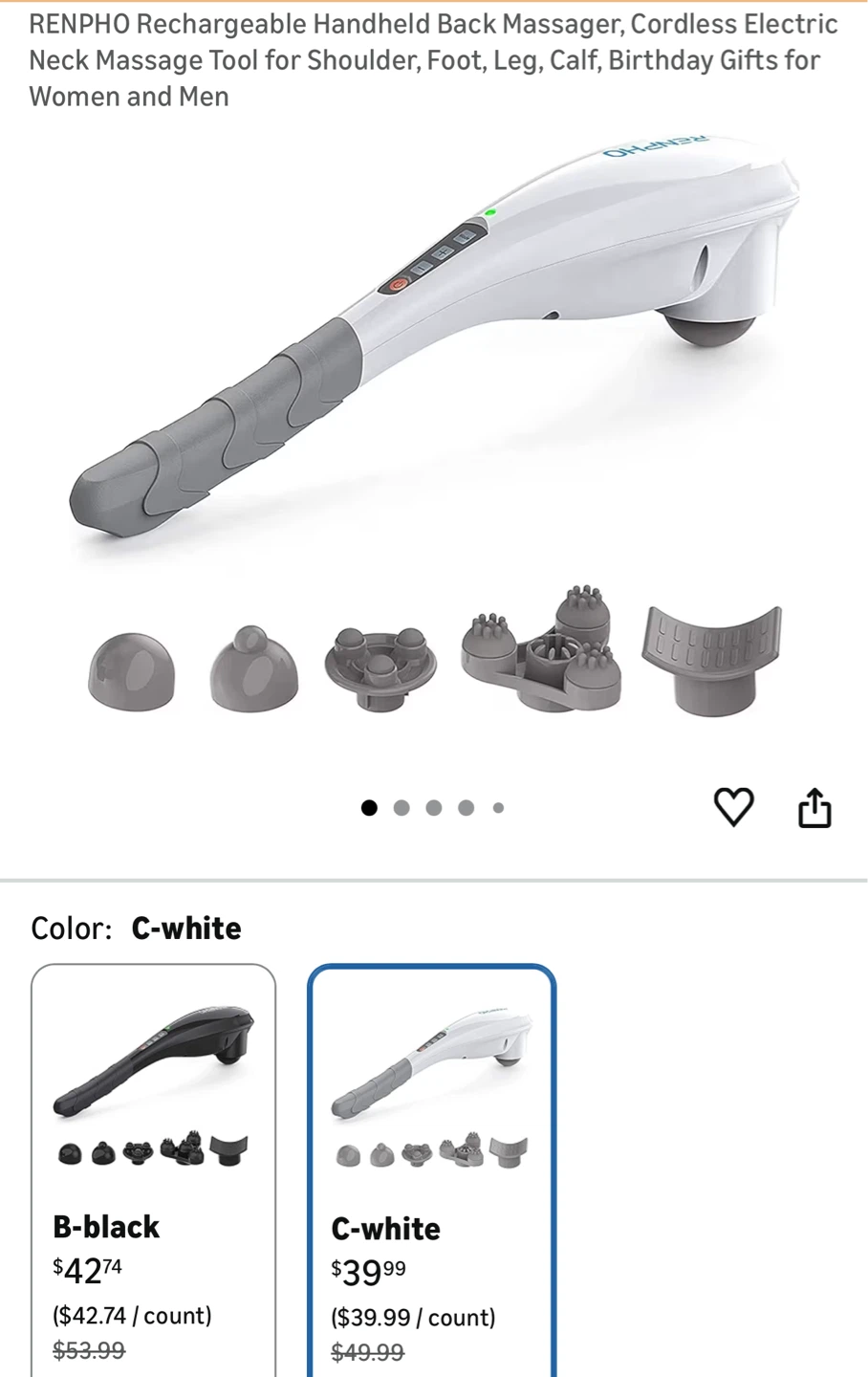 Handheld Massager - photo 4