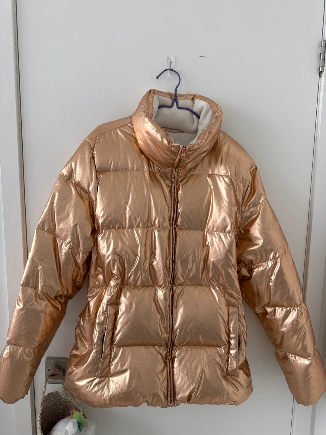 Old Navy Puffer Jacket Rose Gold XXL - photo 2