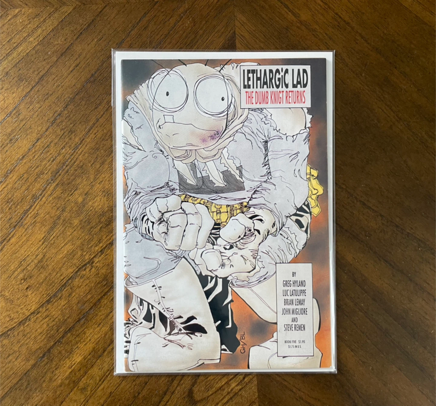 Lethargic Lad The Dumb Knight Returns Comic Book