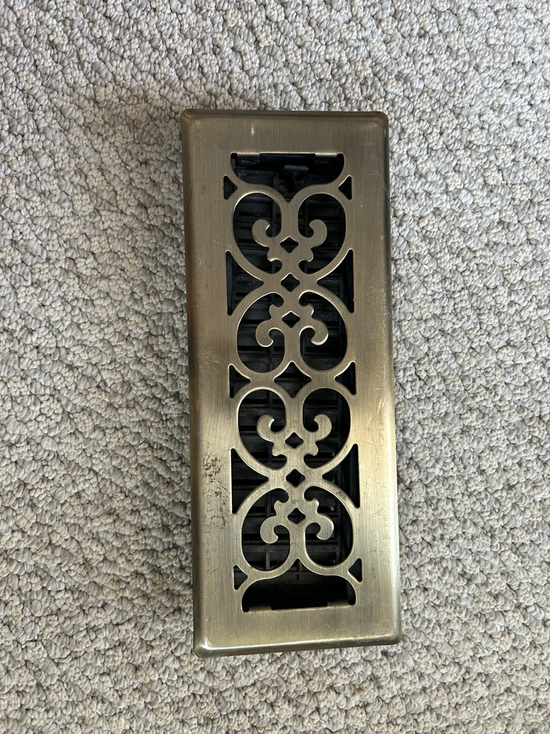 Vintage Decorative Metal Grille