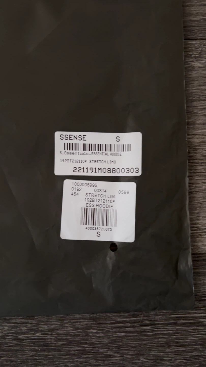 Essentials hoodie stretch Lim