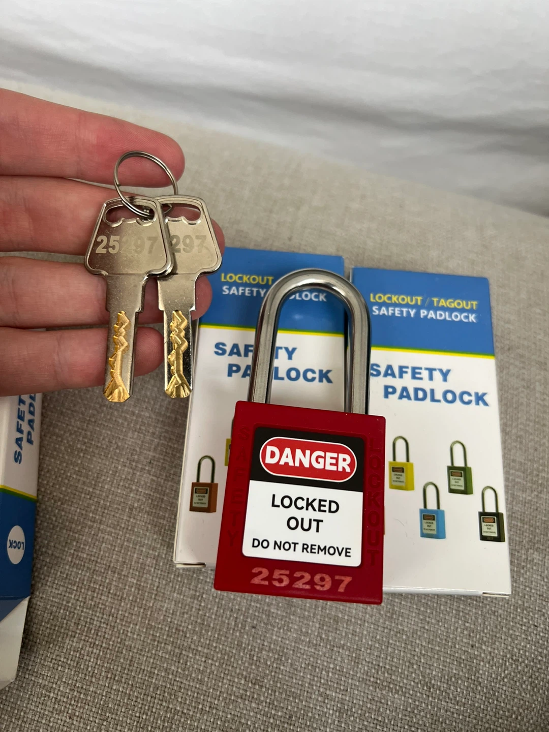 Safety Padlock - Lockout/Tagout