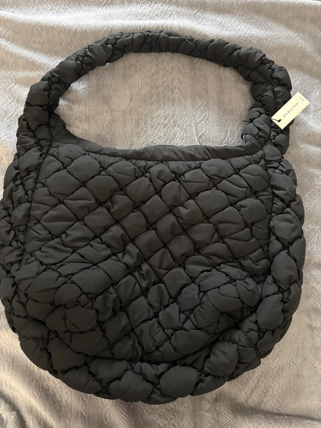 Babaton Quilted Puffer Shoulder Bag