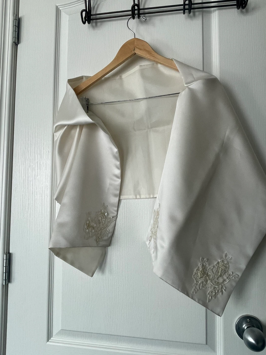 Flower Girl Dress with Headpiece + Shawl - photo 3