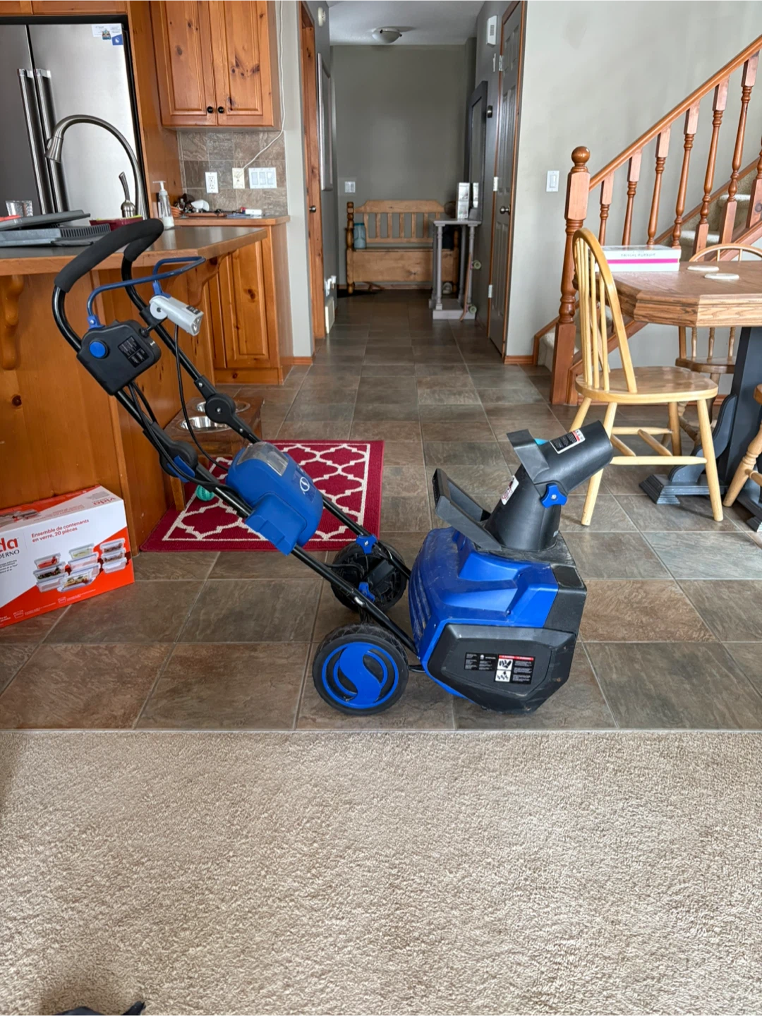 SnowJoe 18” Electric Cordless Snow Blower
