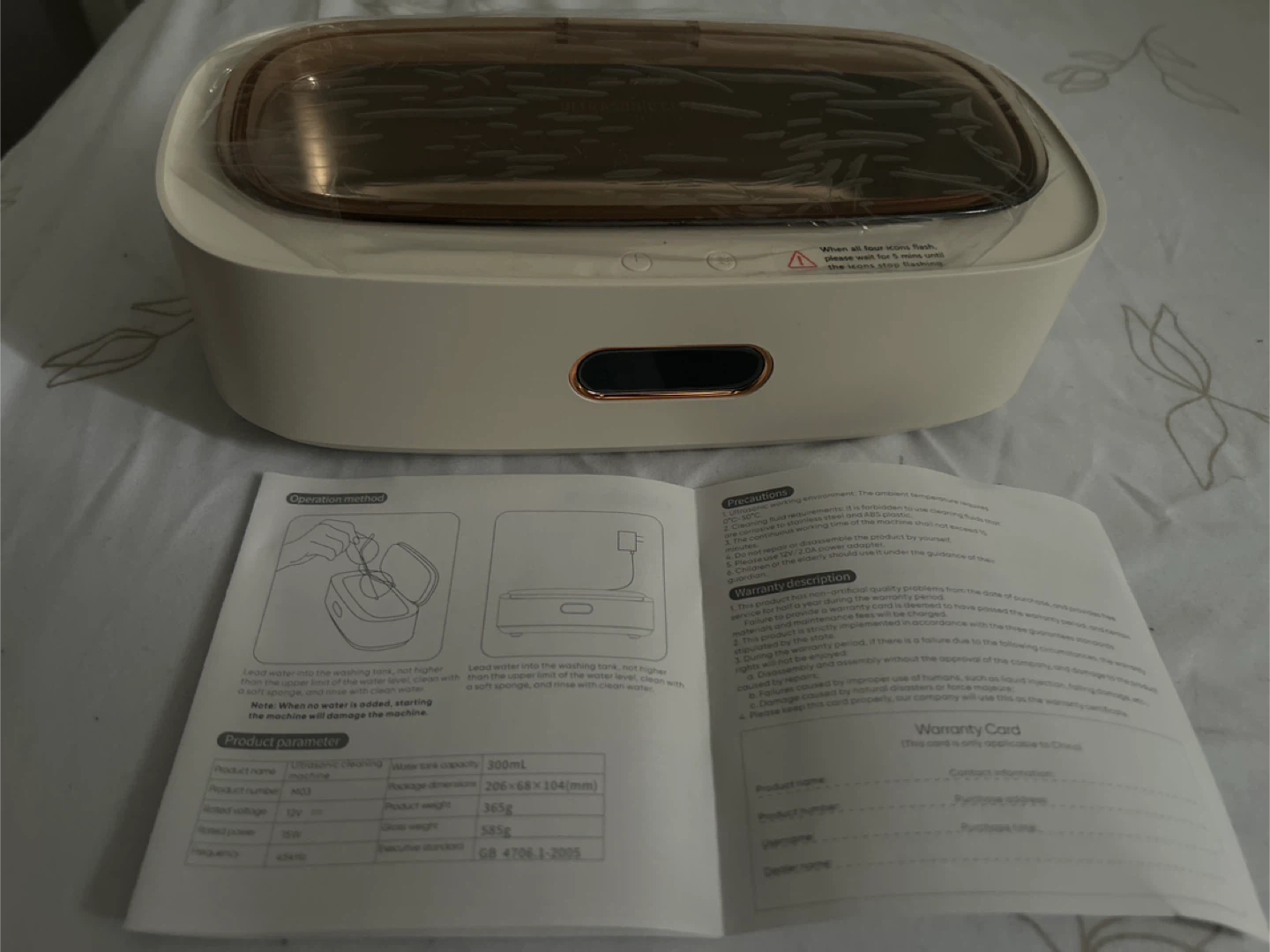 Ultrasonic Cleaner M03 - photo 2