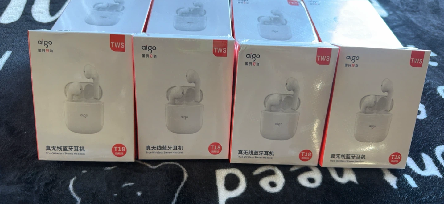 Aigo T18 True Wireless Stereo Headset - White