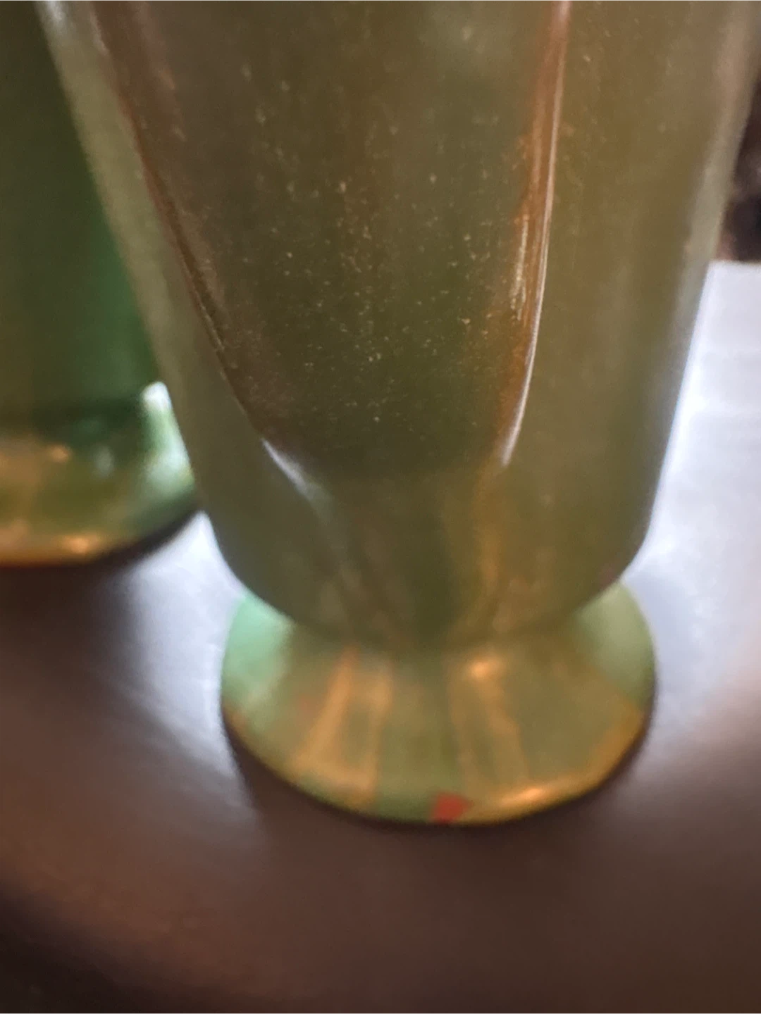 4 MCM Green Ceramic Mugs with Handles 🥕 - photo 3