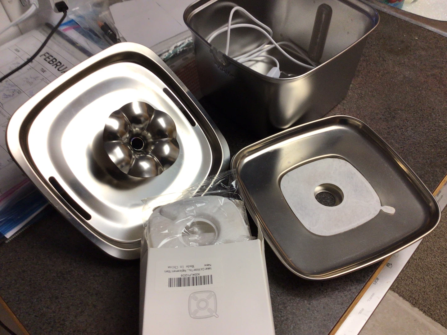 Stainless Steel Pet Water Fountain - photo 5