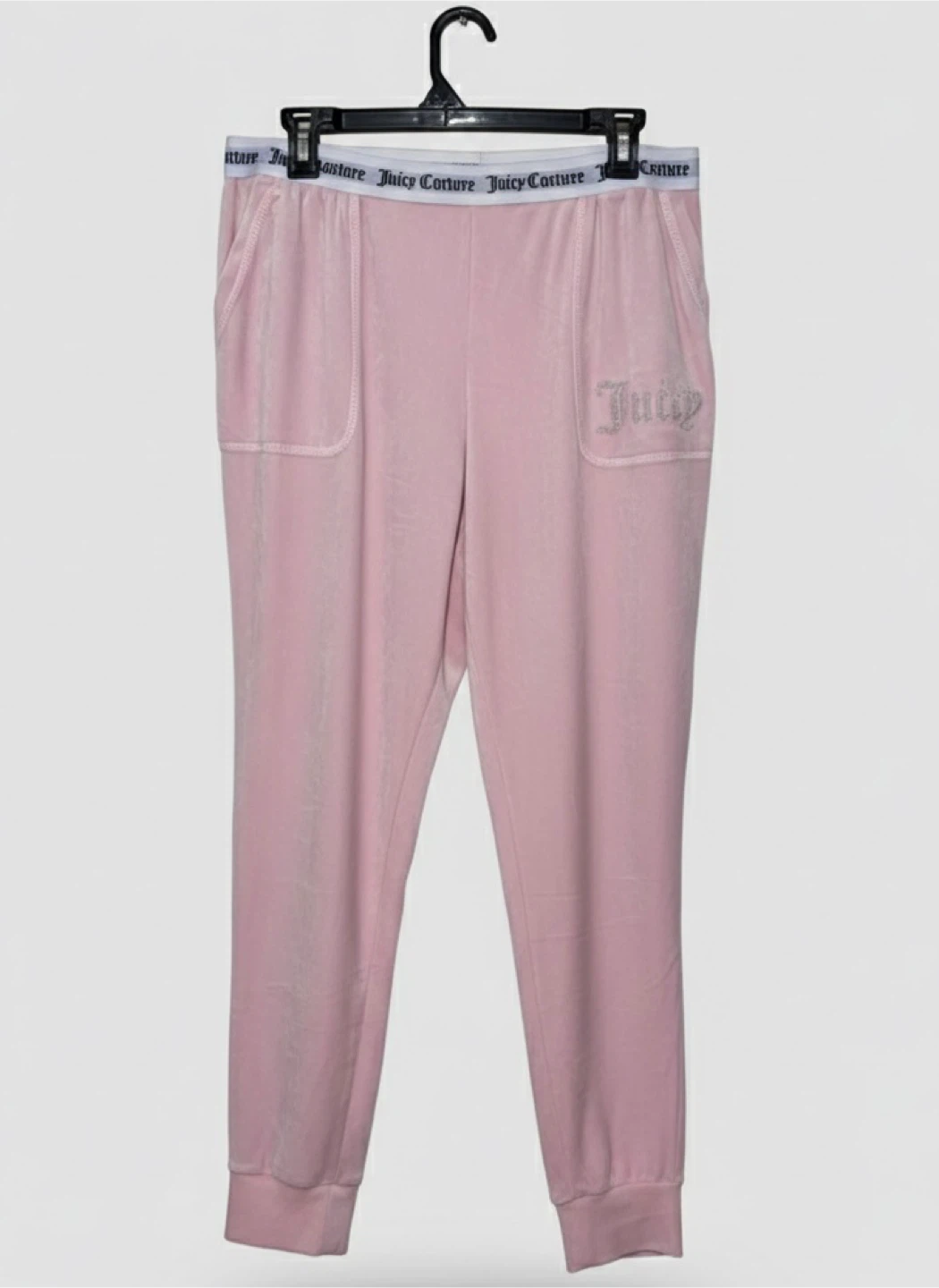 Juicy Couture Pink Velour Pants