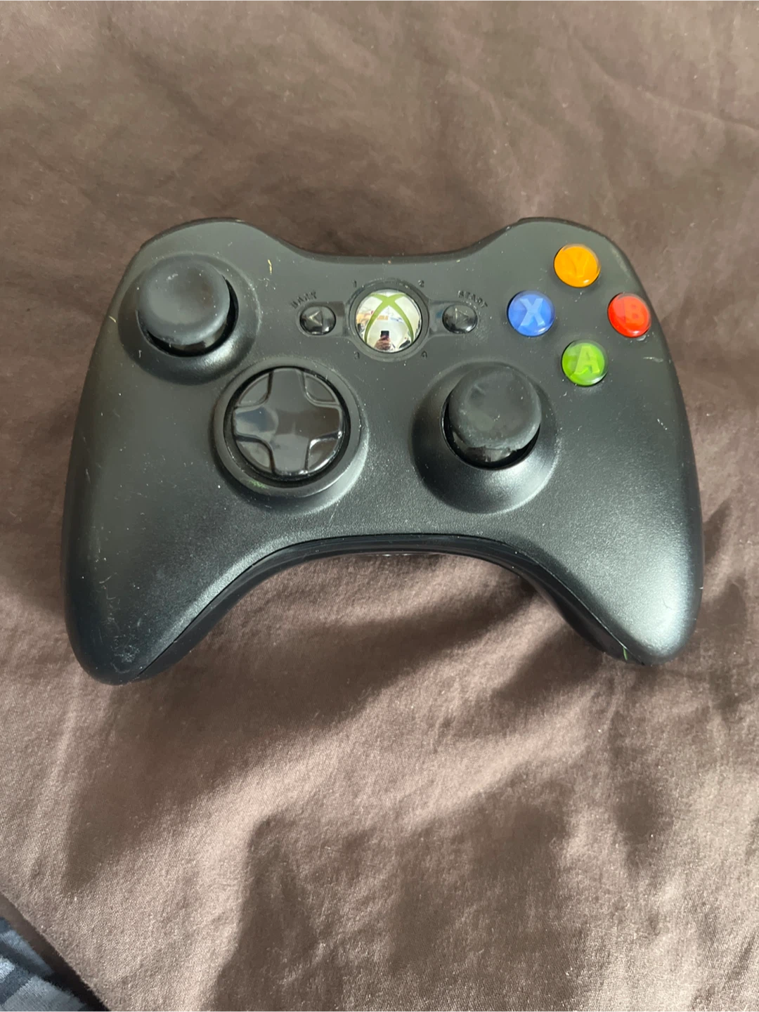 Black Xbox 360 Wireless Controller
