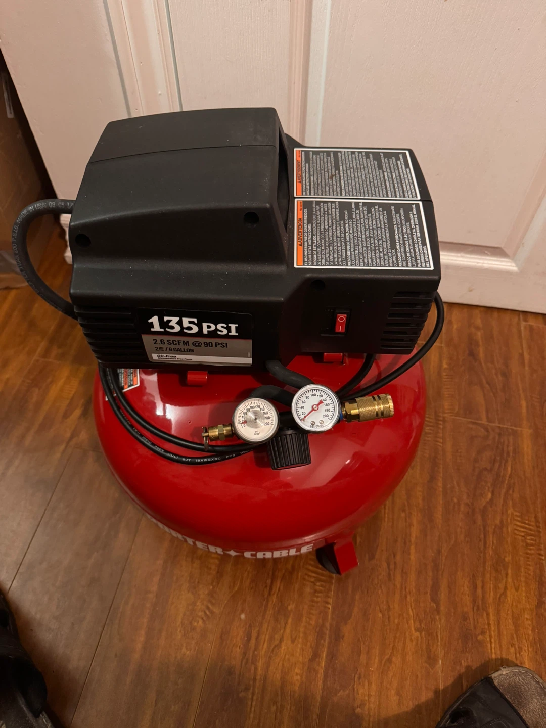 Campbell Hausfeld 135 PSI Air Compressor - photo 3