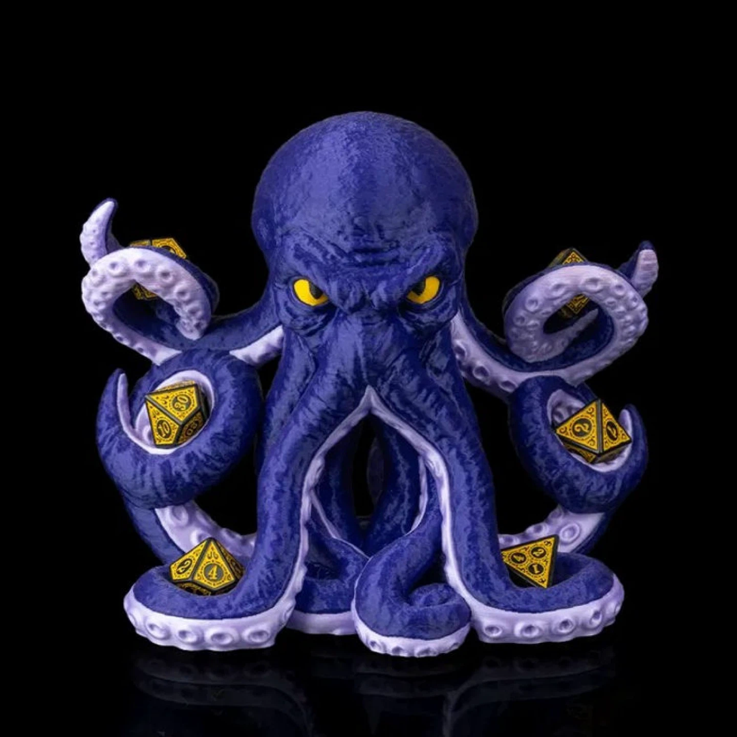 Blue Octopus Dice Holder