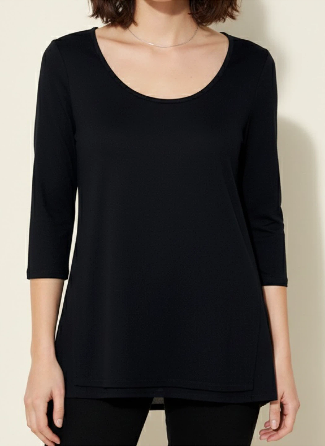 Dark blue Sleeve Tunic Top - photo 2