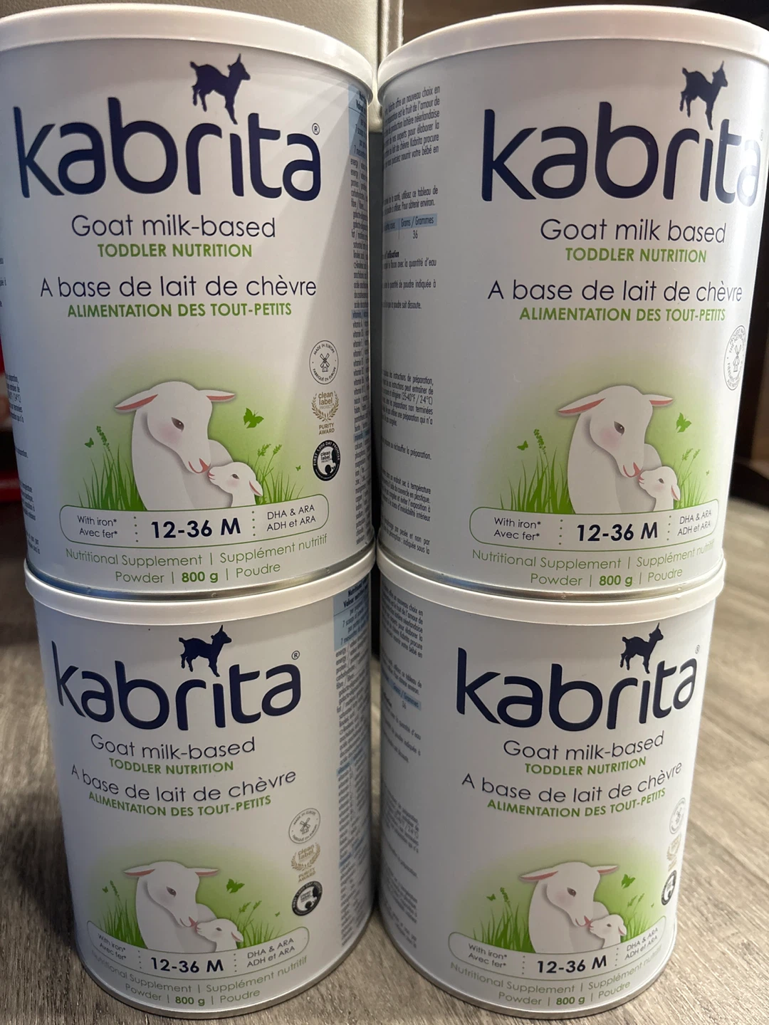 Kabrita 800gram 12-36m , 11/7/2027 exp