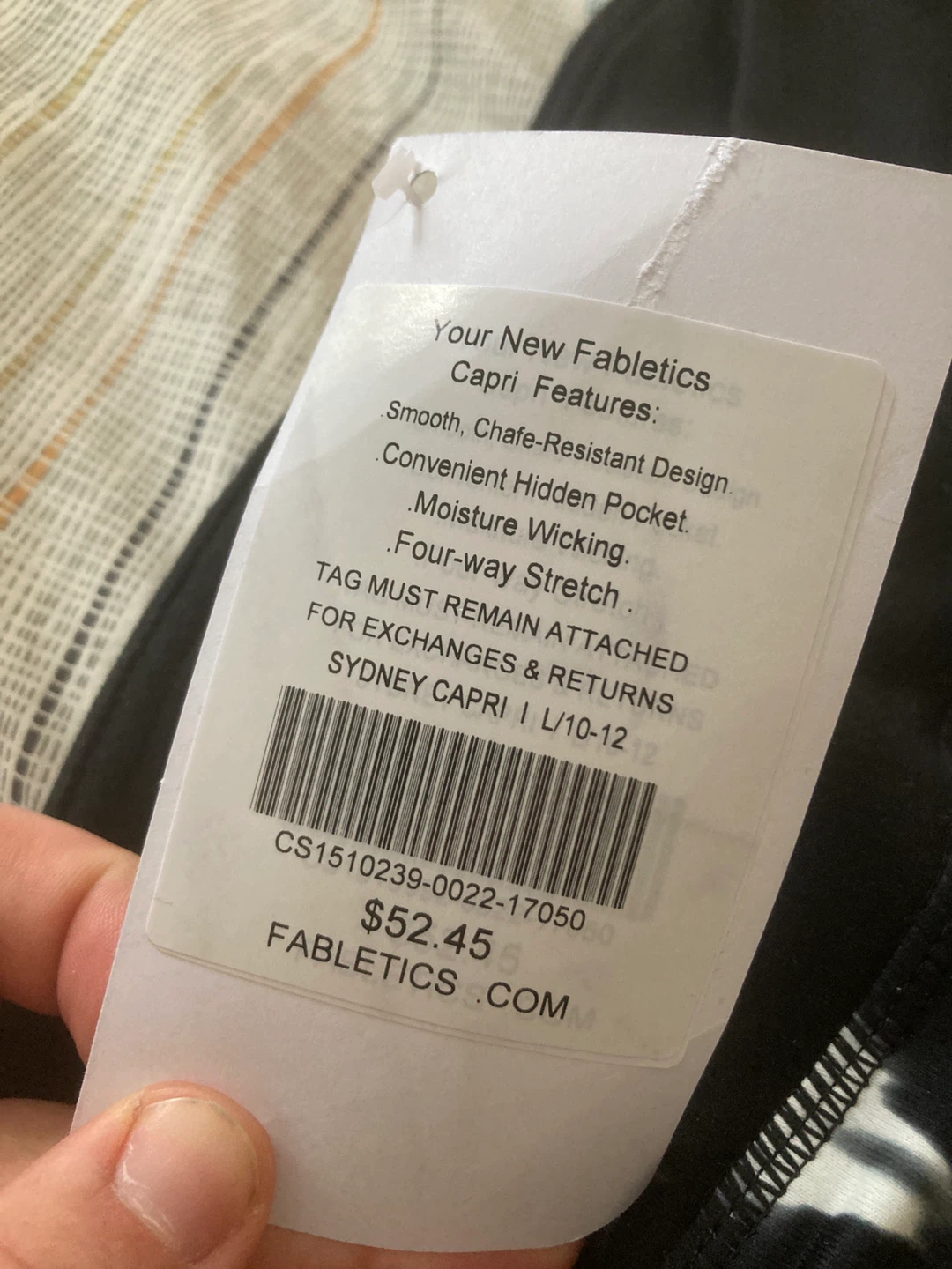 Fabletics Large Sydney Capri Leggings L/10-12 - photo 2