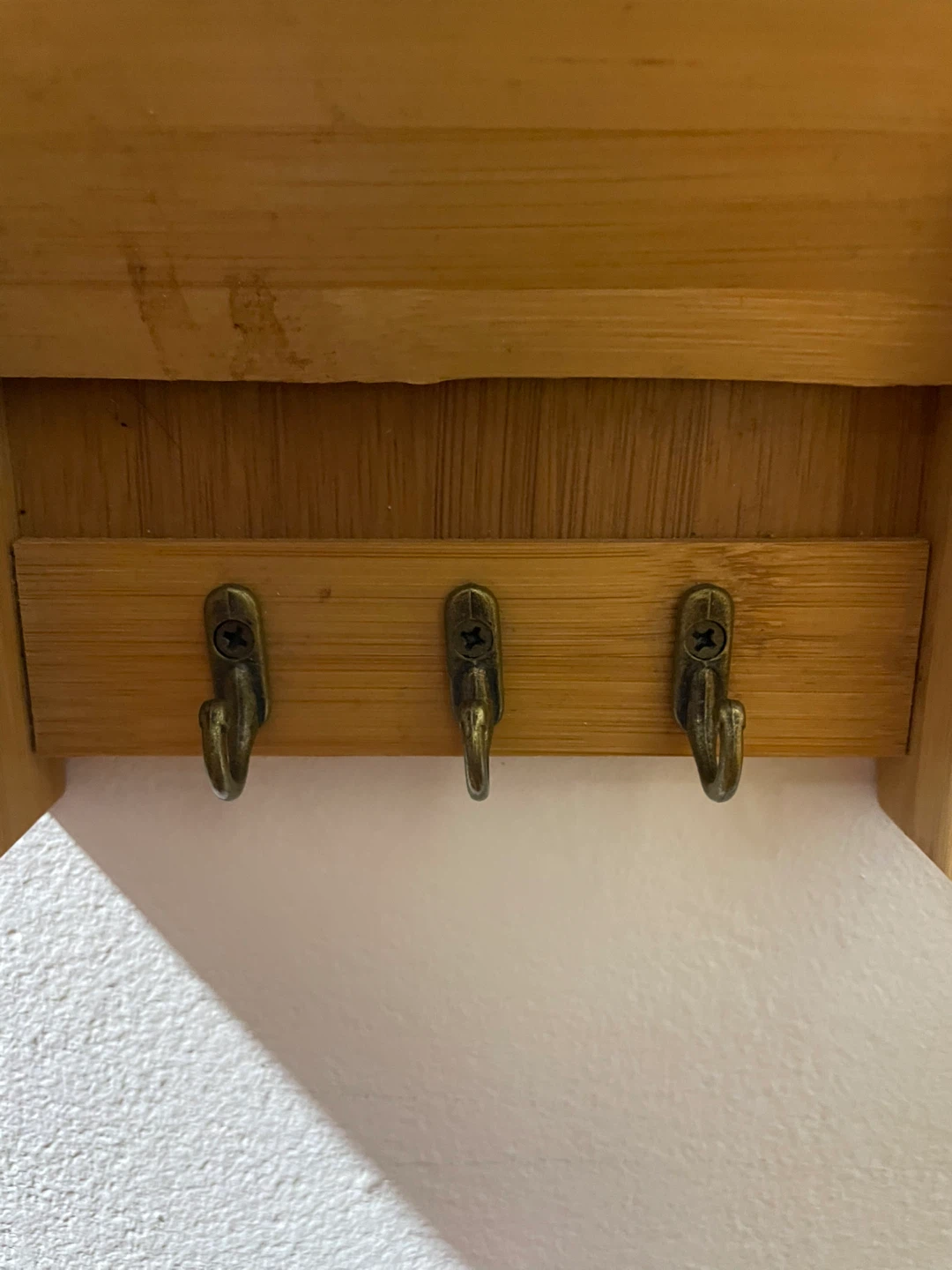 🥕 Wall Organizer with 3 Hooks - photo 2