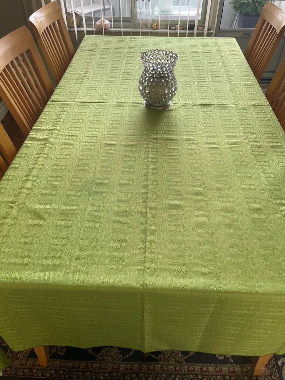 Light Green Tablecloth