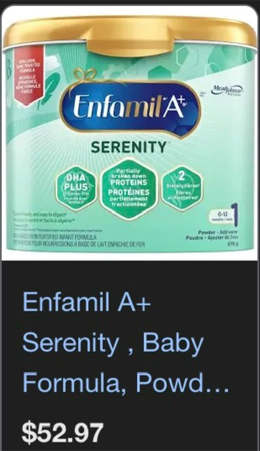 Enfamil A+ Serenity Baby Formula Powder 578g