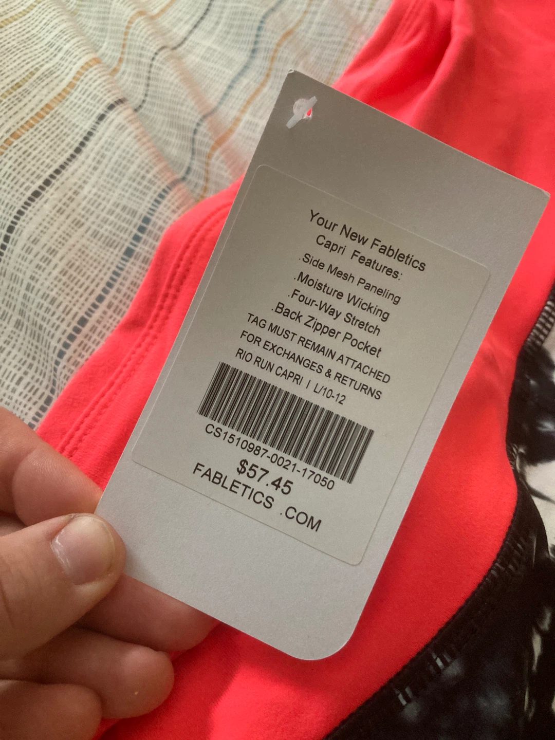 Fabletics Large Rio Run Capri Leggings - photo 2