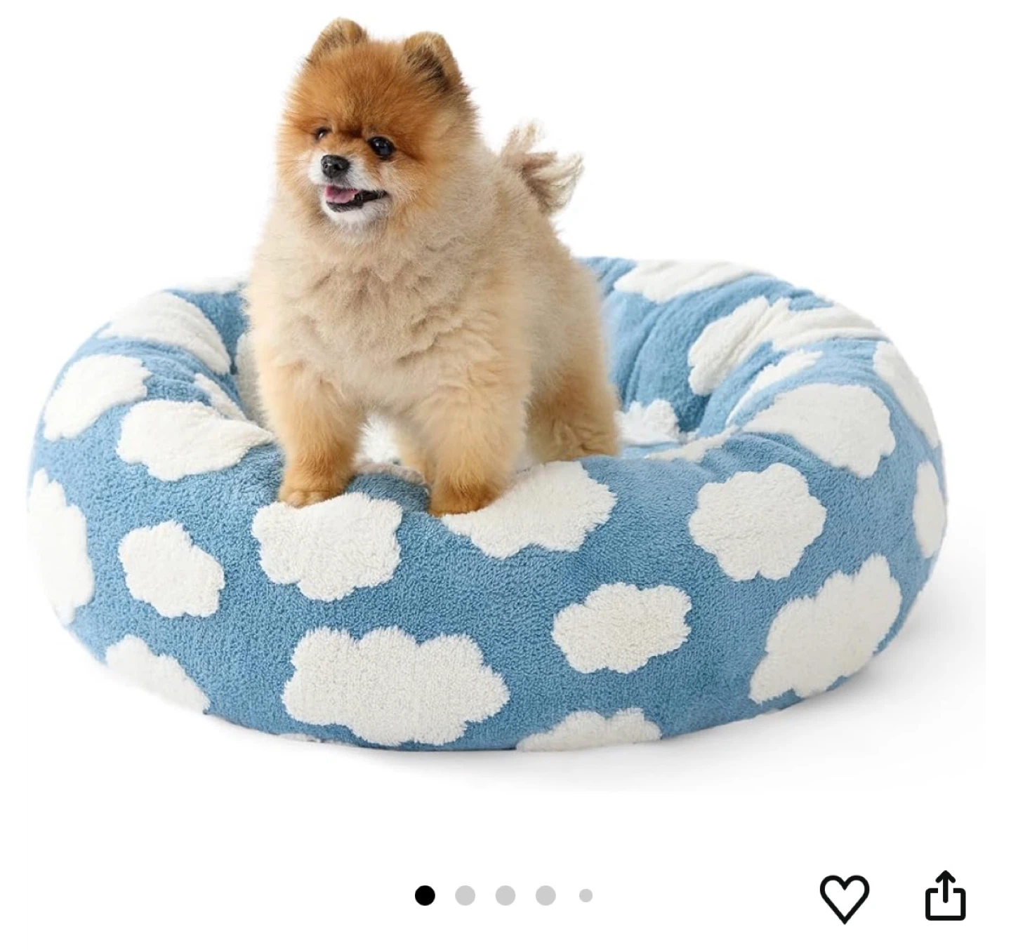 Medium Donut Dog Bed - photo 4
