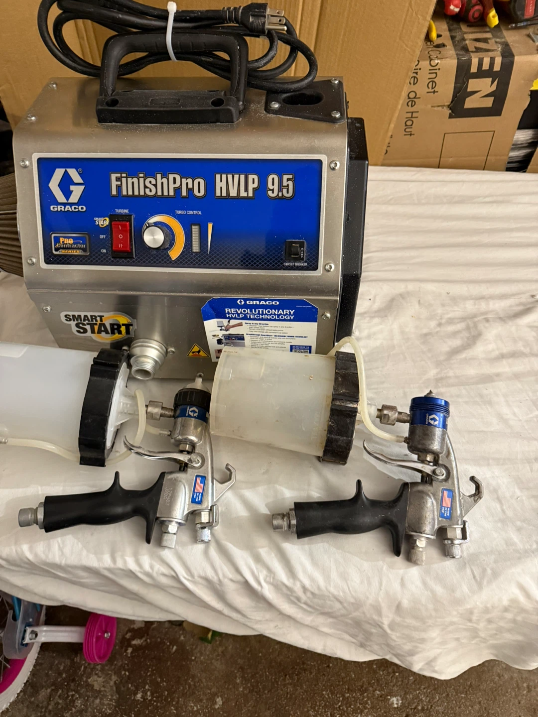 Graco FinishPro HVLP 9.5 Paint Sprayer
