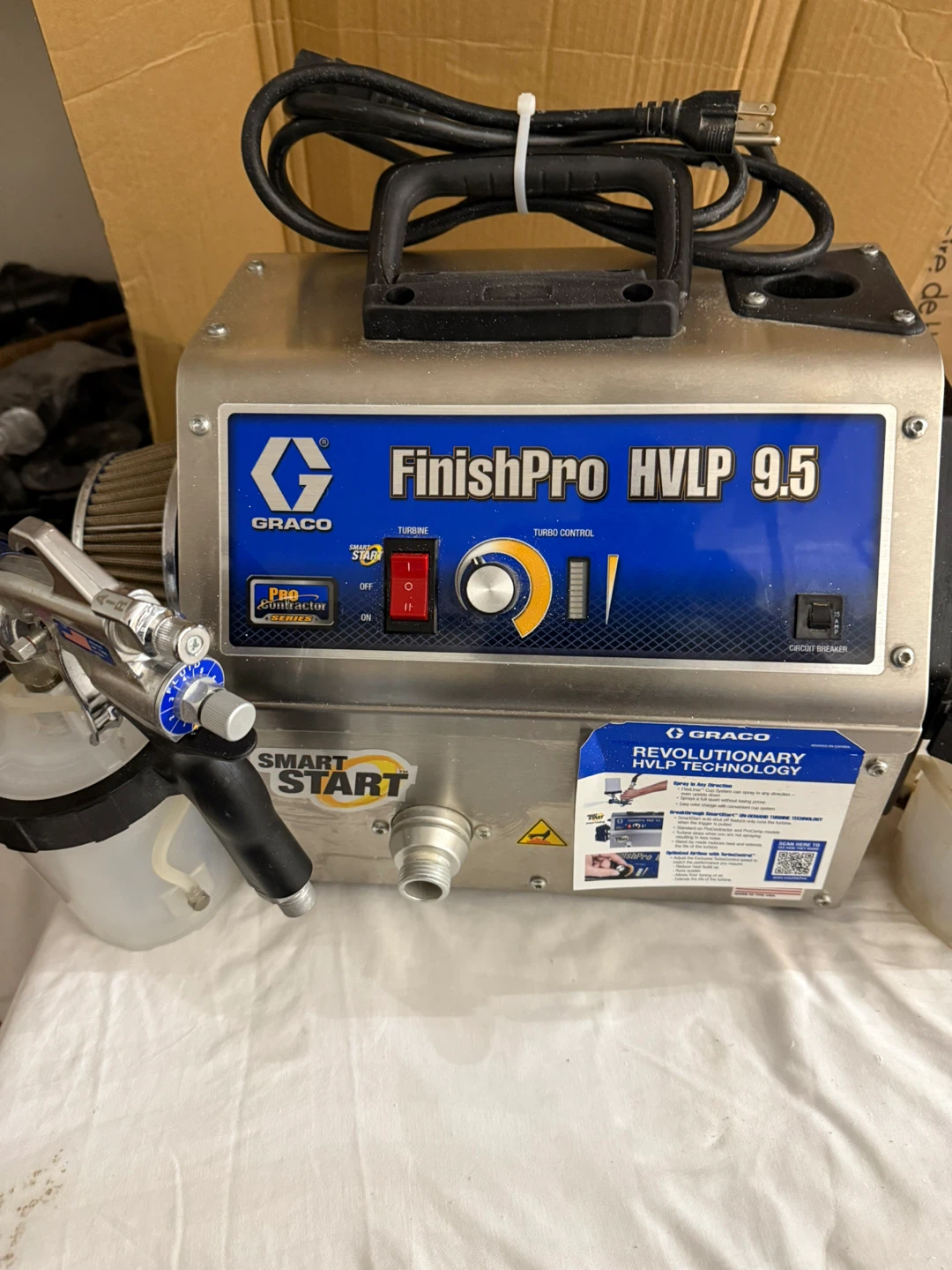 Graco FinishPro HVLP 9.5 Paint Sprayer - photo 4