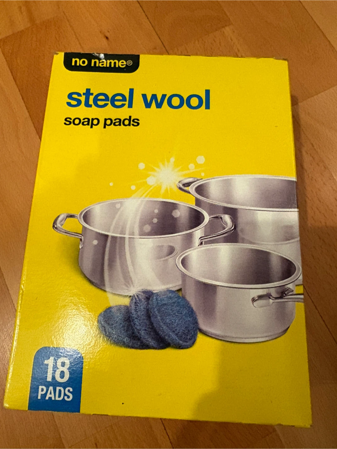 No Name Steel Wool Soap Pads - 7 Pads left