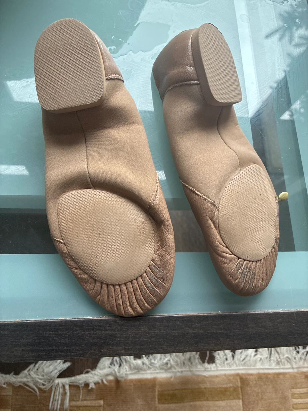 Tan Leather Jazz Shoes - photo 2