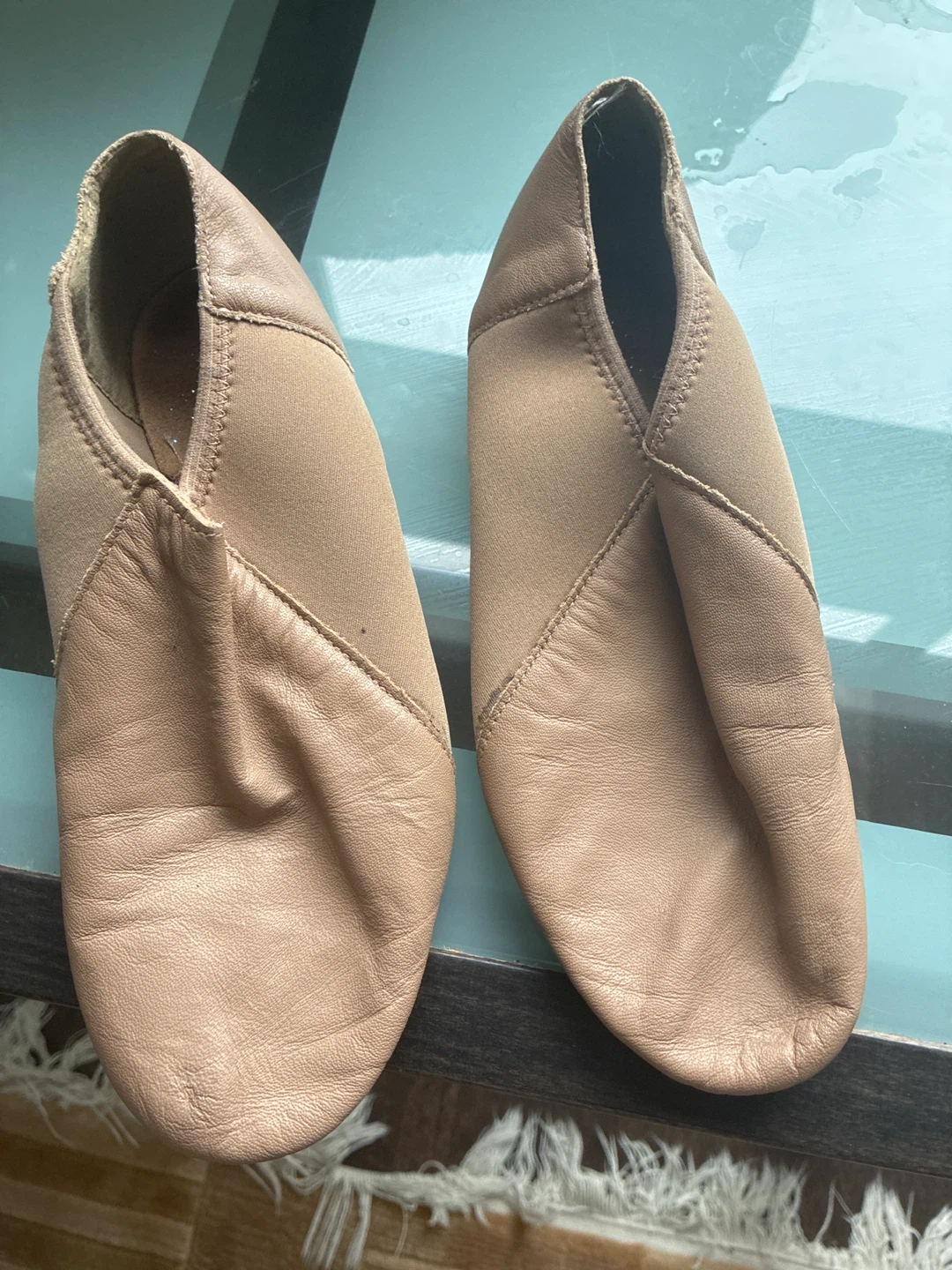 Tan Leather Jazz Shoes
