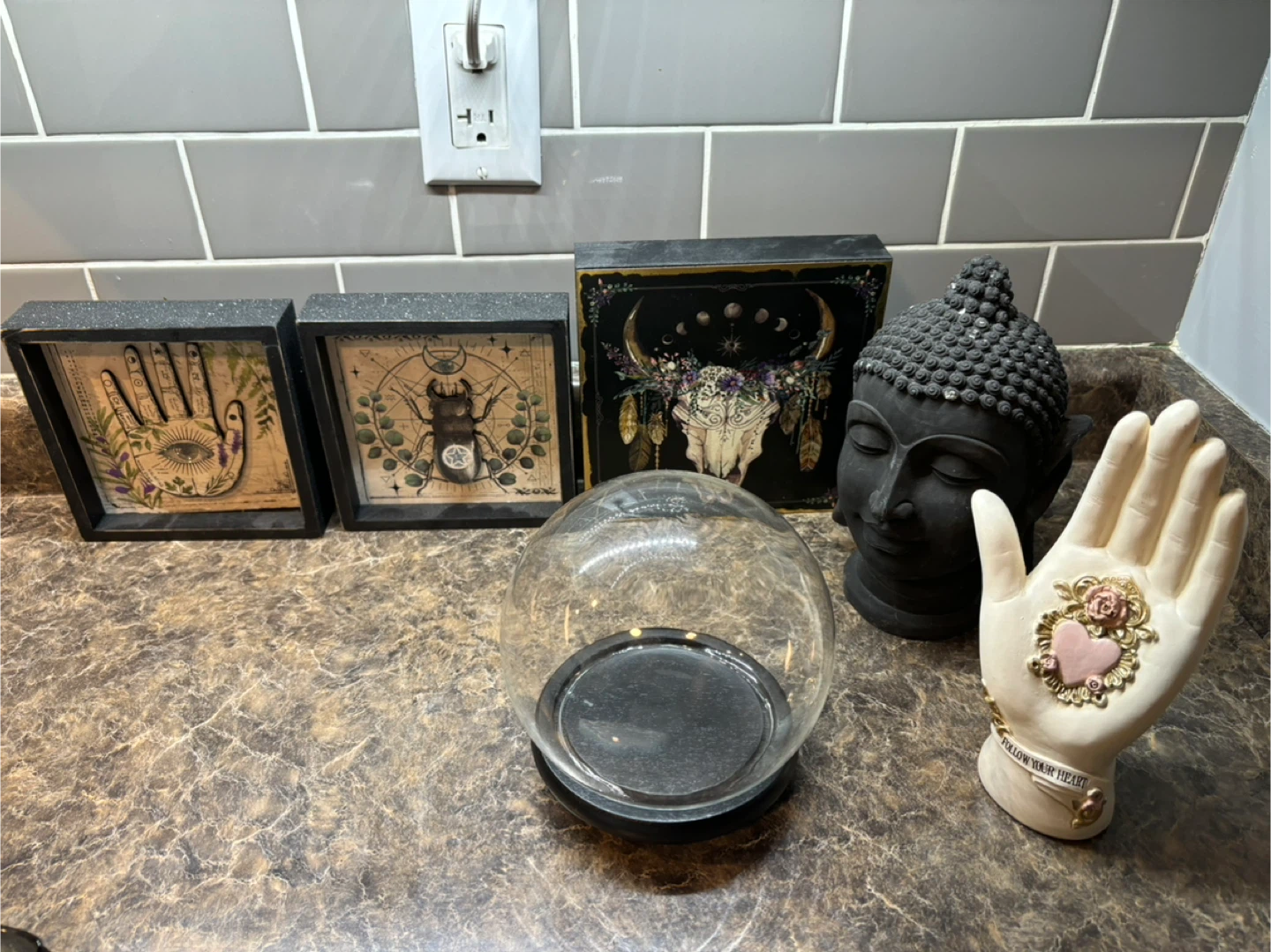 Assorted Spiritual & Boho Decor Items