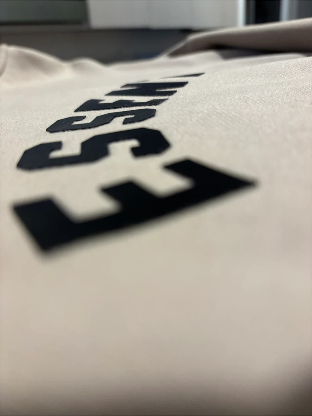 ESSENTIALS Fear of God Hoodie Beige Size M - photo 3