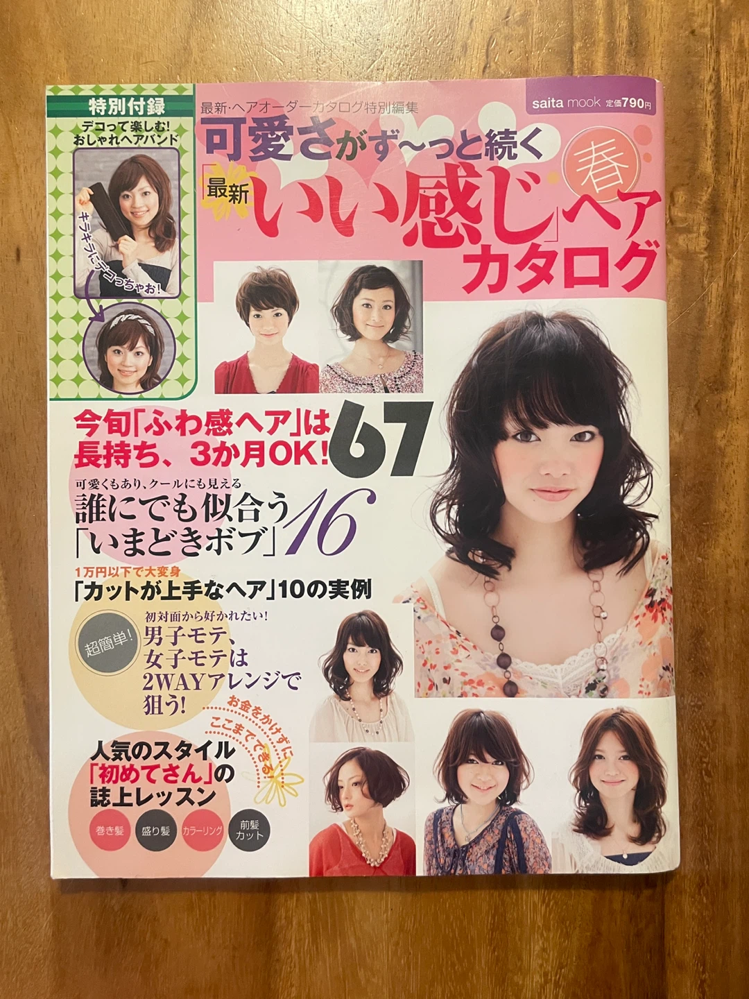 Saita Mook Japanese hairstyle magazine spring 2009