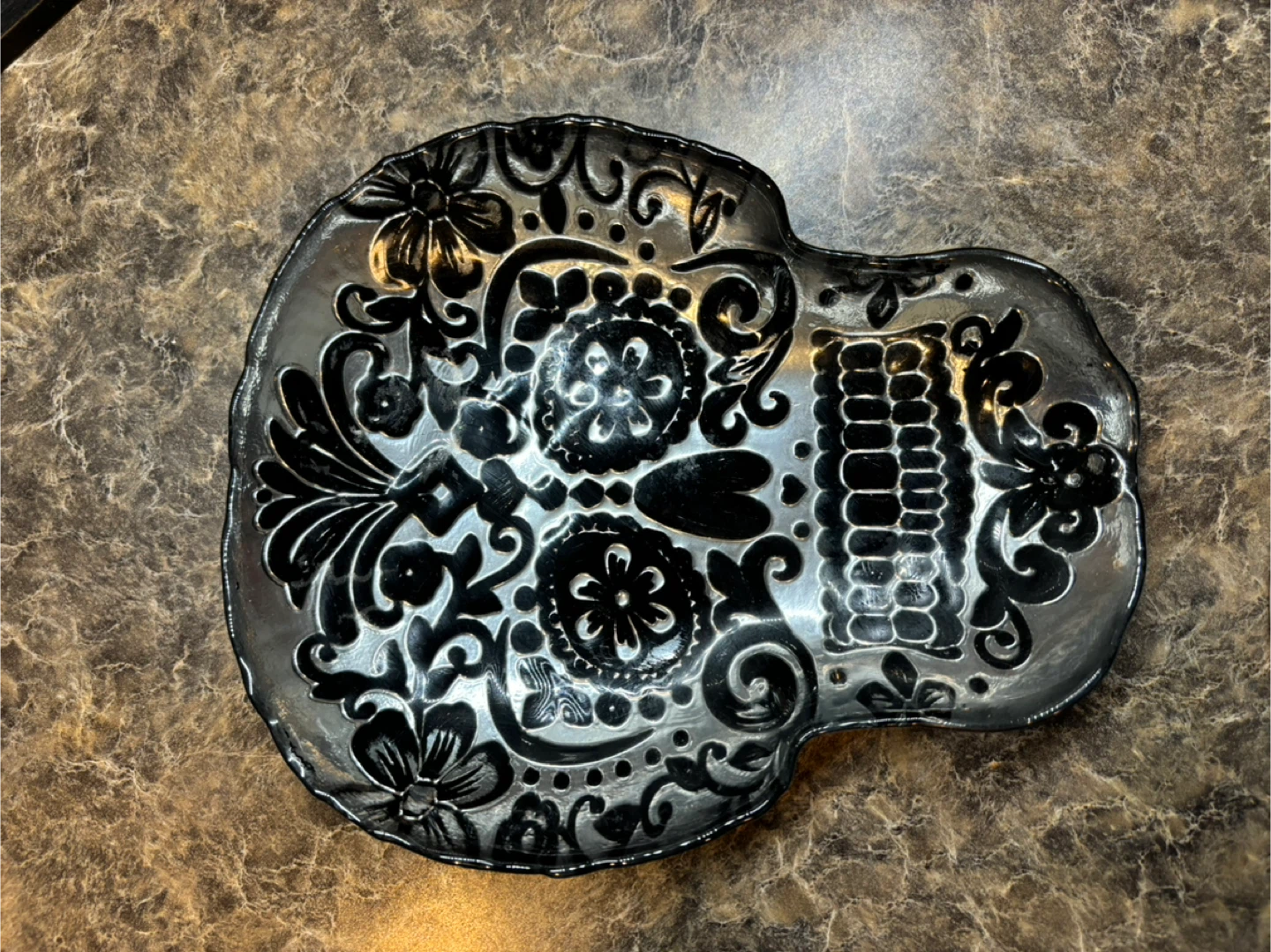 Sugar Skull Serving Tray
