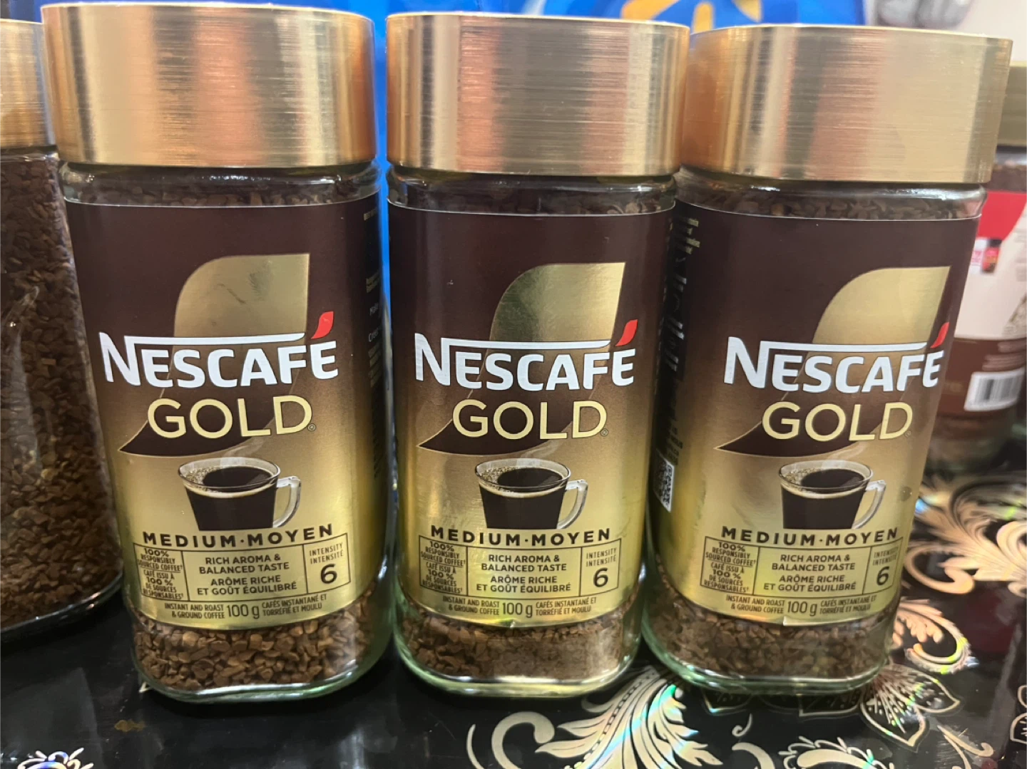 Nescafé Gold Medium Roast Instant Coffee - 100g Jars