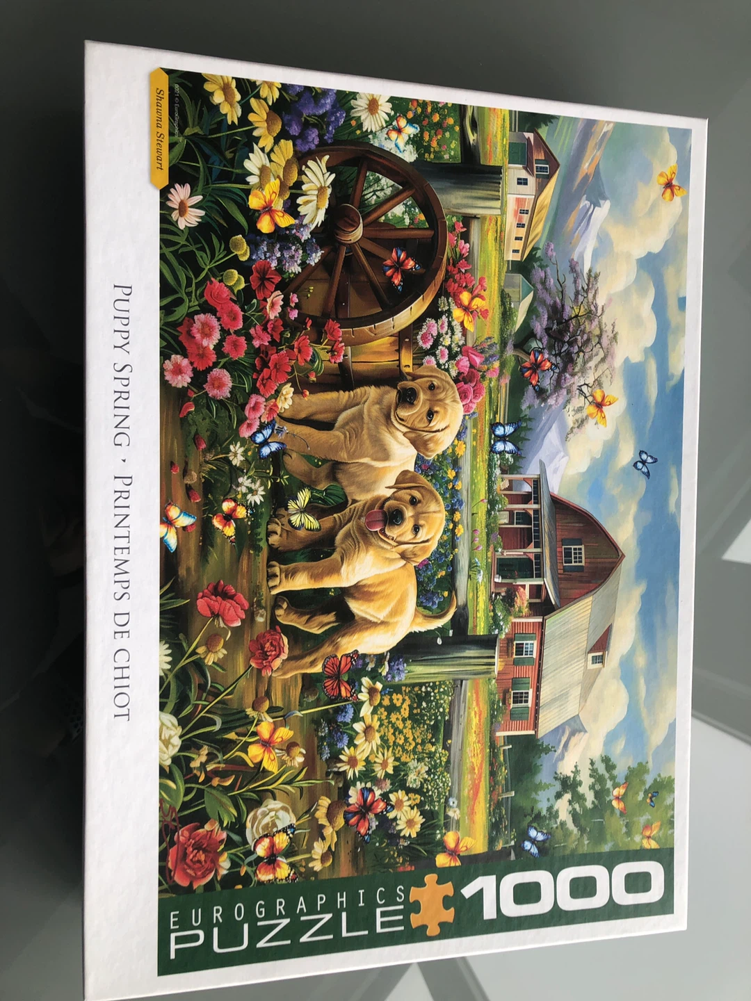 Eurographics Puppy Spring 1000 Piece Jigsaw Puzzle 🥕