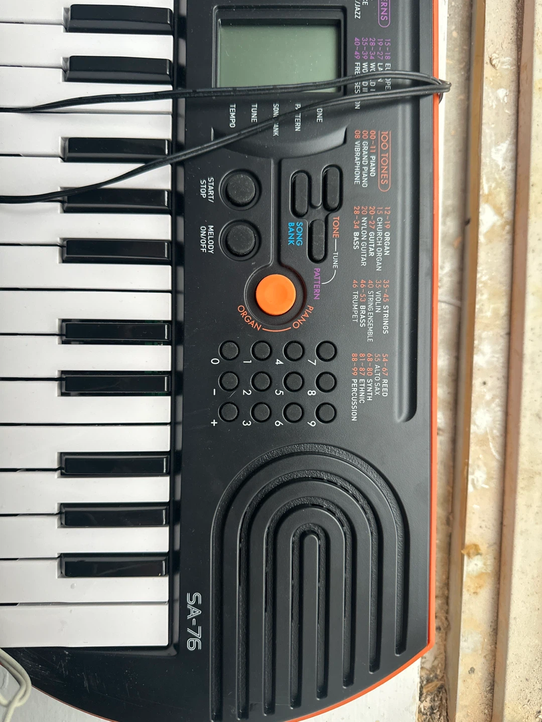 Casio SA-76 Electronic Keyboard - photo 2